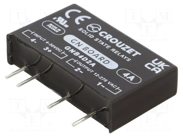 Relay: solid state; Ucntrl: 4÷30VDC; Variant: current source; GN CROUZET GNB4D2A