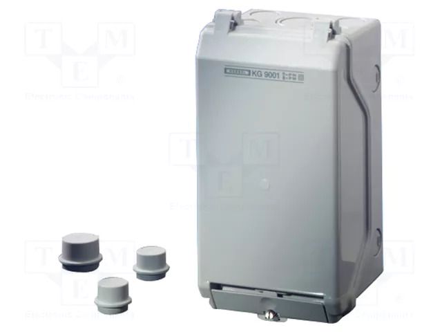 Enclosure: multipurpose; X: 136mm; Y: 253mm; Z: 115mm; ENYFLEX® HENSEL HENSEL-KG-9001-IN