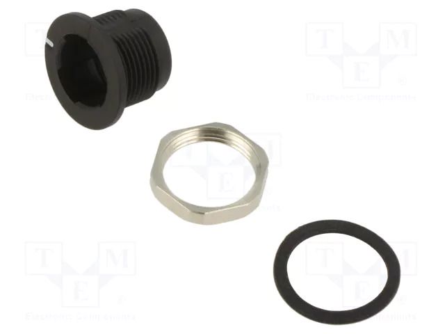 Accessories: mounting adapter; 620; Body: black BINDER 08-2636-000-001