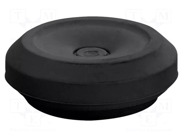 Grommet; elastomer thermoplastic TPE; black; -25÷35°C; 8÷17mm HENSEL HENSEL-LDM-25-B