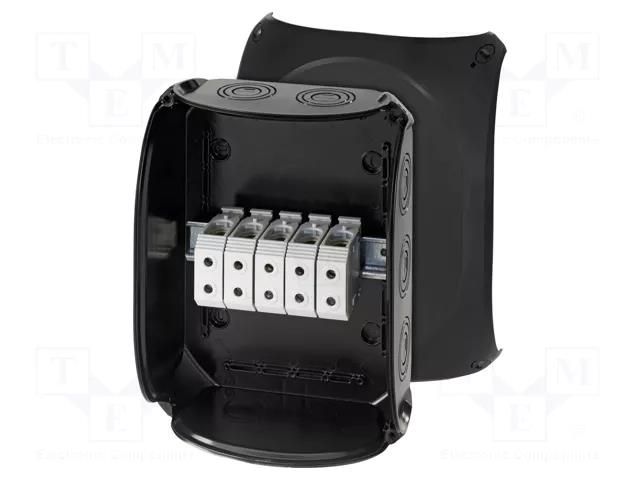 Enclosure: junction box; X: 225mm; Y: 295mm; Z: 122mm; IP66,IP67 HENSEL HENSEL-KF-3535-B
