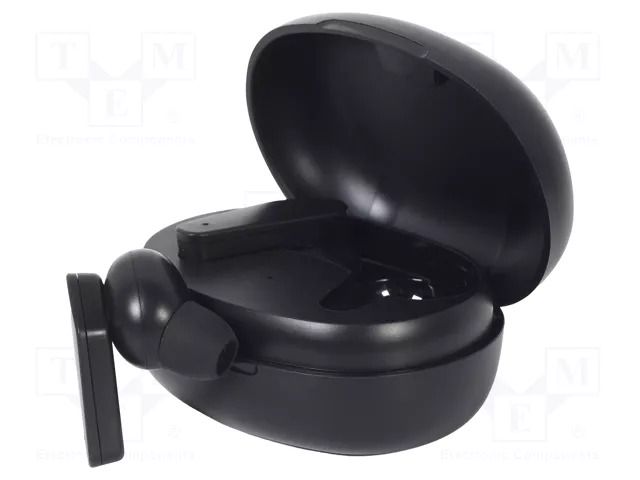 Wireless headphones with microphone; black; USB C; 20Hz÷20kHz GEMBIRD TWS-ANC-MMX