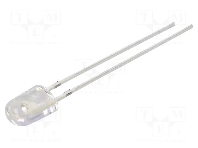 LED; 5.2x3.8mm; orange; 4200÷5800mcd; Front: convex; 2.1÷2.6VDC OPTOSUPPLY OSO5PA5JA1B