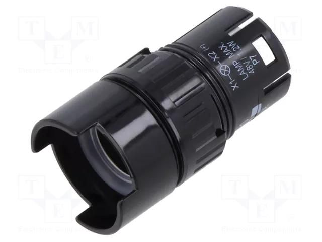 Switch: body; 16mm; Stabl.pos: 1; IP65; 61; Pos: 2; Ø16.2mm; round EAO 61-1110.0