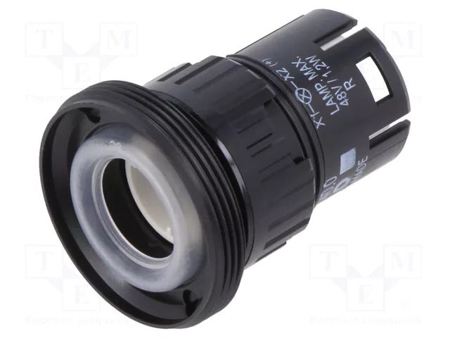 Switch: body; 16mm; Stabl.pos: 1; IP65; 61; Pos: 2; plastic; Ø16.2mm EAO 61-1140.0