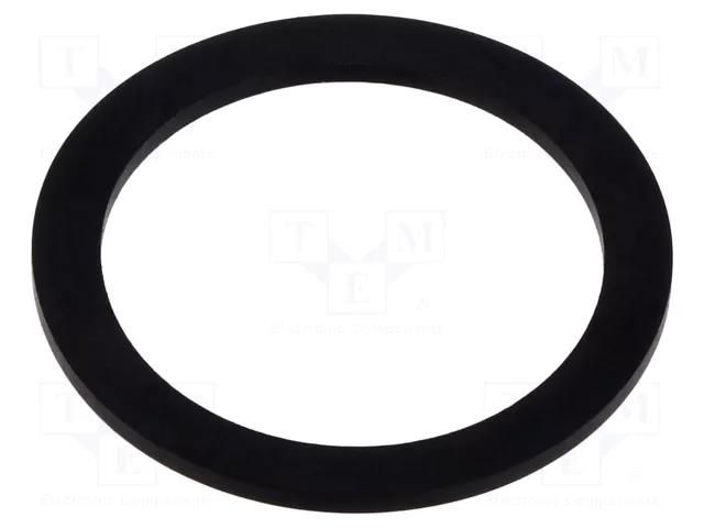 Gasket; NBR caoutchouc; Thk: 1.5mm; Øint: 30.5mm; M32; black TE Connectivity 1SNG609014R0000