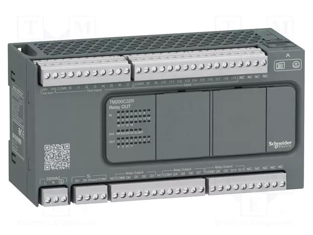 Module: PLC programmable controller; OUT: 12; IN: 20; Modicon M200 SCHNEIDER ELECTRIC TM200C32R