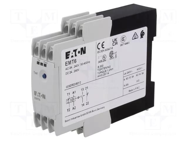 Temperature monitoring relay EATON ELECTRIC EMT6