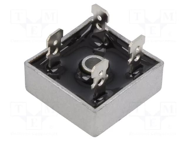 Bridge rectifier: single-phase; Urmax: 600V; If: 50A; Ifsm: 500A DC COMPONENTS KBPC5006W-DC