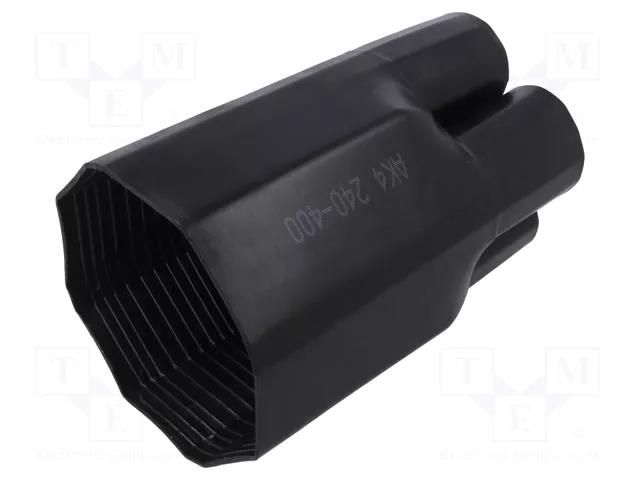 Cable breakout; 135/51.5mm; black; AK; No.of term: 4 RADPOL TKP4K135515114C1