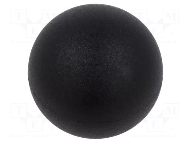 Ball knob; Ø: 25mm; Int.thread: M6; 9mm; technopolymer PA ELESA+GANTER DIN319-KT-25-M6-C