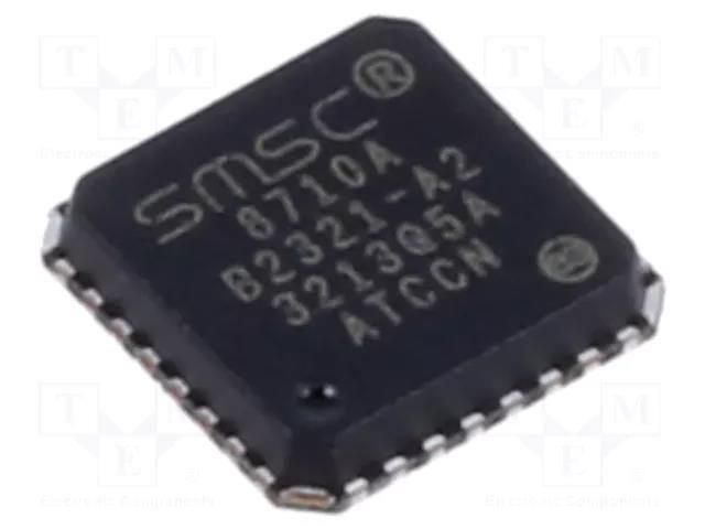 IC: transceiver; 10/100Base-T; QFN32; 1.62÷3.6V; 0÷85°C; in-tray MICROCHIP TECHNOLOGY LAN8710A-EZC