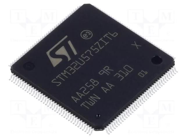 IC: STM32 ARM microcontroller; 160MHz; LQFP144; 1.71÷3.6VDC STMicroelectronics STM32U575ZIT6