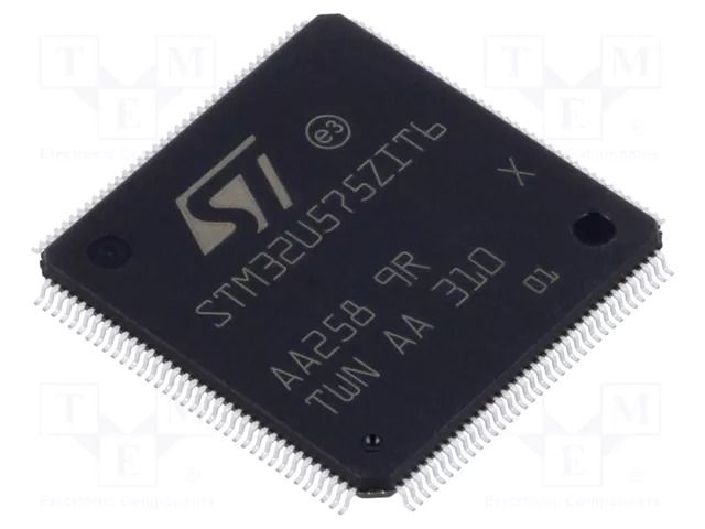 IC: STM32 ARM microcontroller; 160MHz; LQFP144; 1.71÷3.6VDC STMicroelectronics STM32U575ZIT6