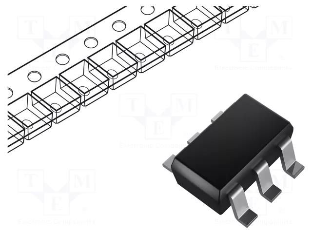 IC: digital; inverter; Ch: 2; CMOS; SMD; SOT26; 1.65÷5.5VDC; LVC DIODES INCORPORATED 74LVC2G04W6-7