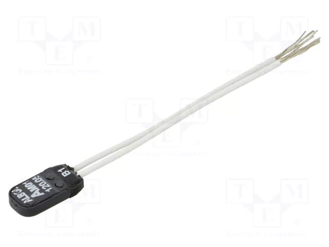 Sensor: thermostat; NC; 120°C; 2.5A; 250VAC; cables; IP00; 0.06m TOMIC AM01-120