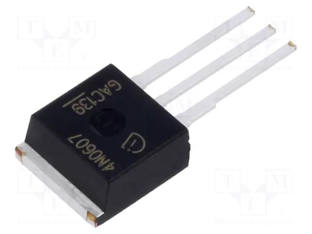 Transistor: N-MOSFET; OptiMOS® -T2; unipolar; 60V; 58A; Idm: 320A INFINEON TECHNOLOGIES IPI80N06S407AKSA2