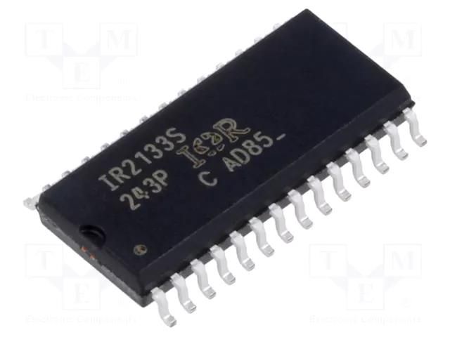 IC: driver; IGBT three-phase bridge,MOSFET three-phase bridge INFINEON TECHNOLOGIES IR2133SPBF