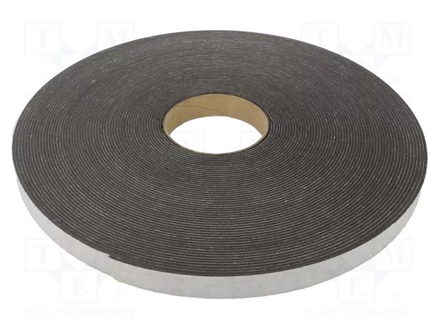 Tape: sealing; W: 20mm; L: 30m; Thk: 2mm; grey; caoutchouc hot-melt INTRA PS-3301-2/20/30/5P