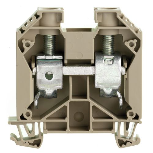 Feed-through terminal block, Screw connection, 35 mm², 1000 V, 125 A, Number of connections: 2 Weidmuller 1020500000 04008190077013