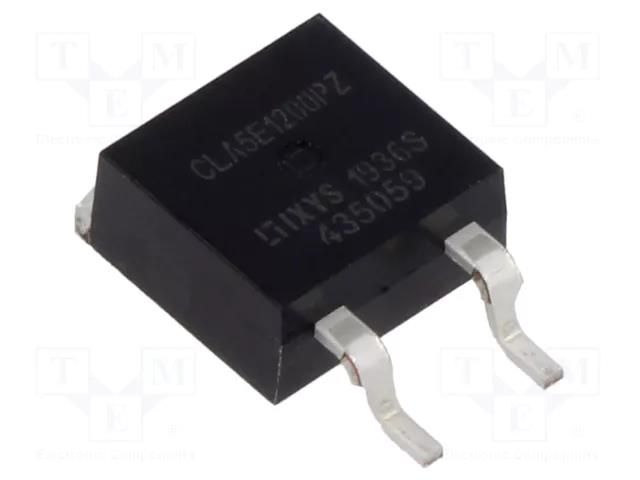 Thyristor; 1.2kV; Ifmax: 7.8A; 5A; Igt: 30/50mA; TO263ABHV; SMD; tube IXYS CLA5E1200PZ-TUB