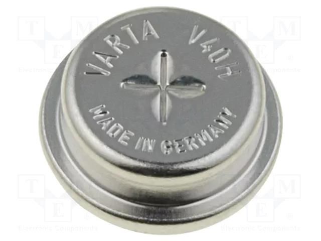 Re-battery: Ni-MH; coin,V40H; 1.2V; 40mAh; Ø11.3x5.2mm VARTA MICROBATTERY ACCU-V40H