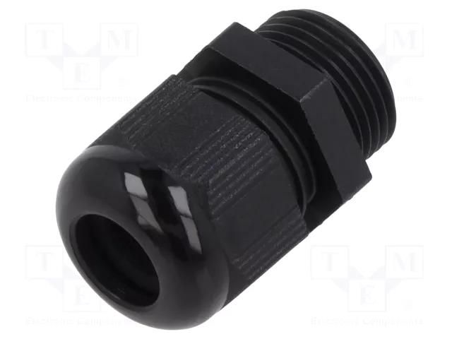 Cable gland; without nut; M20; 1.5; IP68; polyamide; black TE Connectivity 1SNG601057R0000