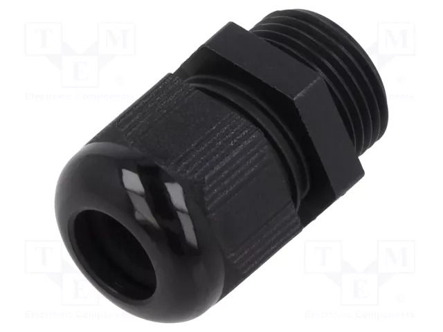 Cable gland; without nut; M20; 1.5; IP68; polyamide; black TE Connectivity 1SNG601057R0000