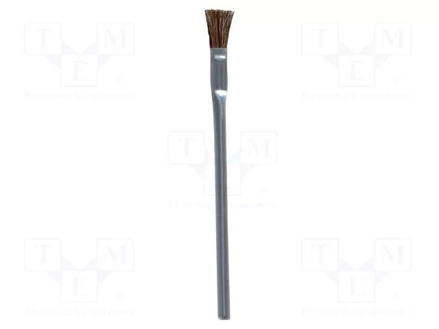 Tool: brush; horse hair; L: 150mm; for precision work; 5pcs. MG CHEMICALS MGCH-855-5S