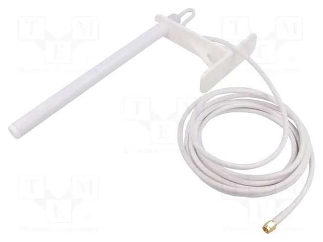 Antenna; ISM,LoRa,RF,SIGFOX,ZigBee; 3.2dBi; for wall mounting 2J Antennas 2115KW868300LLWSMA
