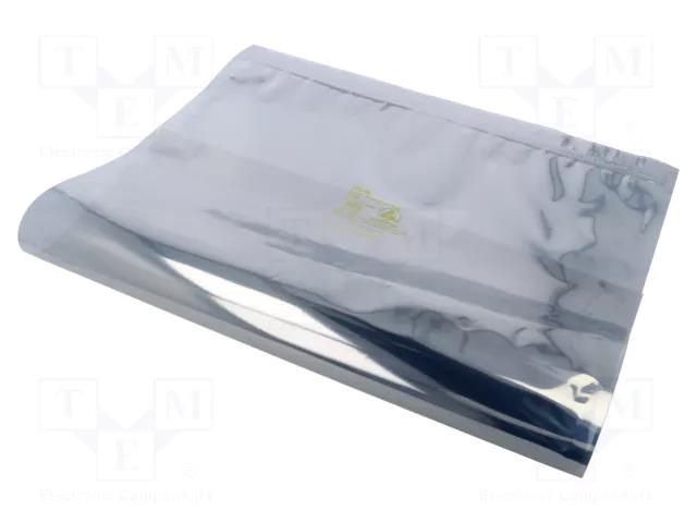 Protection bag; ESD; L: 455mm; W: 355mm; Thk: 71um DESCO EUROPE SCS-3001418
