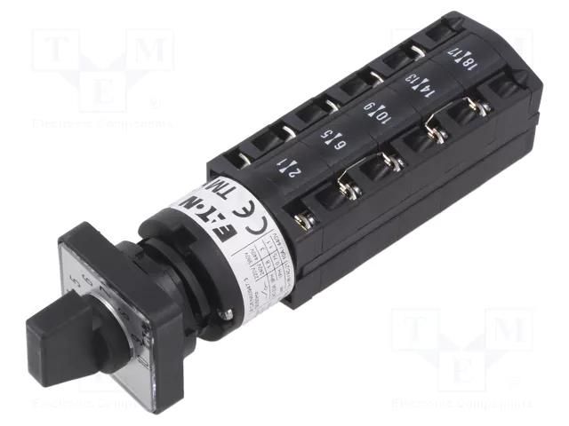 Switch: step cam switch; Stabl.pos: 11; 10A; 1-2-3-4-5-6-7-8-9-10 EATON ELECTRIC TM-5-8237/EZ