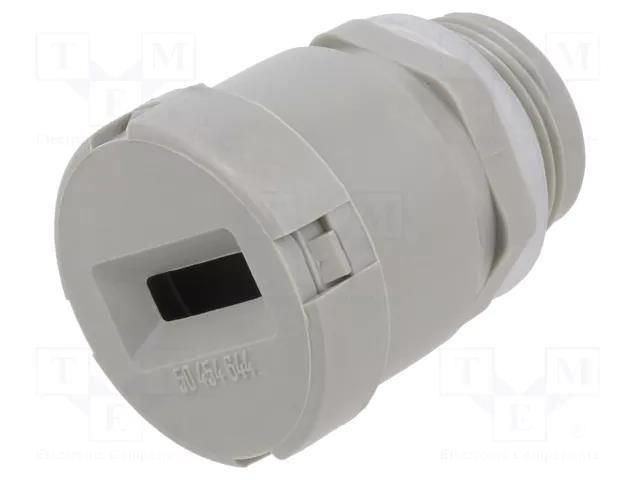 Cable gland; PG16; Application: for flat cable OBO BETTERMANN OBO-2012758