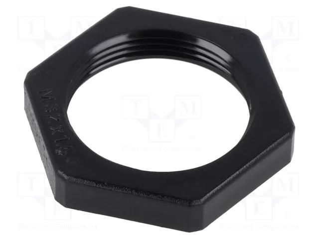 Nut; M32; polyamide; black; Pitch: 1.5 OBO BETTERMANN OBO-2049104