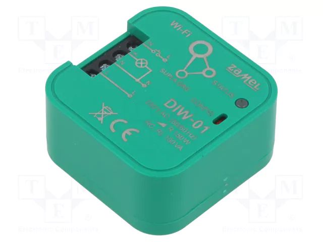 Dimmer; Smart Home; flush mount; 230VAC; IP20; SUPLA; -10÷55°C ZAMEL DIW-01
