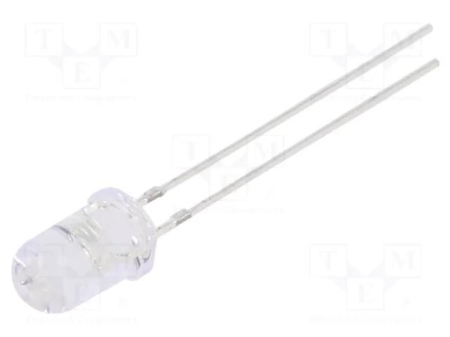 LED; UV-A; 30°; 14mA; 320mW; λd: 390÷400nm; 5÷20VDC; THT OPTOSUPPLY OSV4DL5A31A-CR14