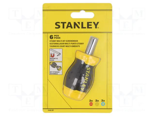 Kit: screwdriver; 7pcs. STANLEY STL-0-66-357