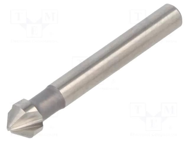 Countersink; high speed steel; Mounting: rod 8mm; 12.4mm ALPEN-MAYKESTAG ALP.229201240100