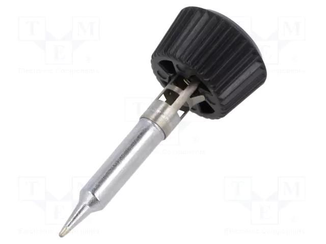 Tip; chisel; 0.8mm; longlife; for soldering station ERSA ERSA-0142CDLF08