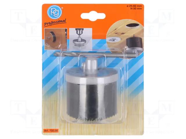 Hole saw; Ø: 6mm; wood,drywall,chipboard PG PROFESSIONAL PG-732.00