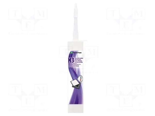 Heat transfer paste; silicon based,do not conduct; 0.88W/mK AG TERMOPASTY PASTA-SILH3-400