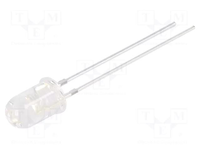 LED; UV; 30°; 20mA; 114mW; λd: 400÷410nm; 3÷3.8VDC; THT; Front: convex OPTOSUPPLY OSV5DL5A31A