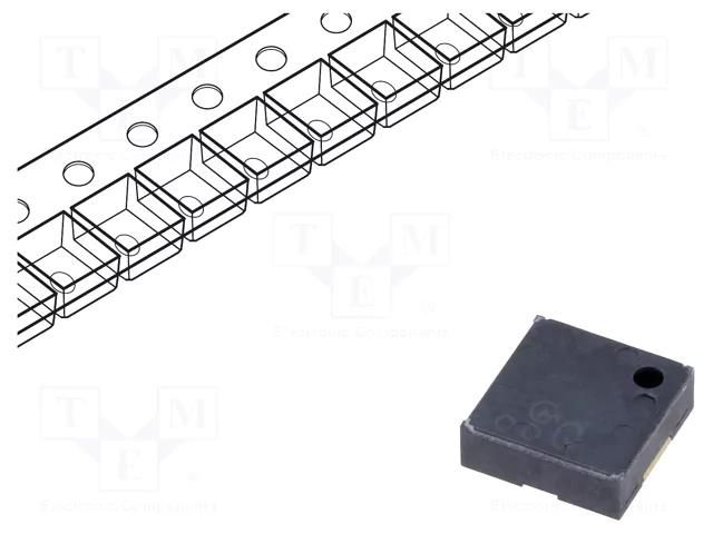 Sound transducer: piezo signaller; without built-in generator MURATA PKMCS0909E48H0-R1