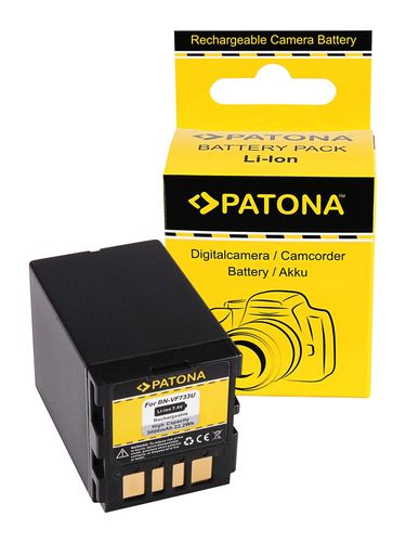 Battery JVC BN-VF714 BN-VF733 BN-VF733U BN-VF733US, PATONA 1028 4260218591578