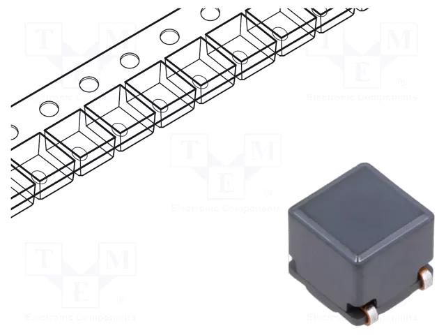 4.4A; R: 9.1mΩ; SMD; 80VDC; Z: 200Ω; 10MHz; 5x5x5mm; Inductor: wire MURATA PLT5BPH2014R4SNL