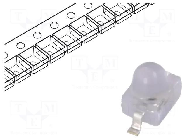LED; green; 200mcd; 2.2÷2.6VDC; 2.5x2x2.8mm; 25°; 20mA; λd: 574nm LUMEX SSL-LXA228SUGCTR11