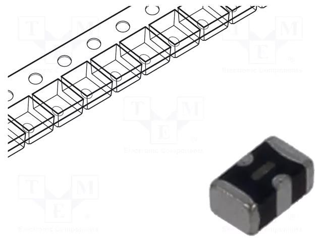 Filter: anti-interference; 180pF; SMD; 100mA; 0805; 25MHz; 10V TDK MEM2012S25R0T001