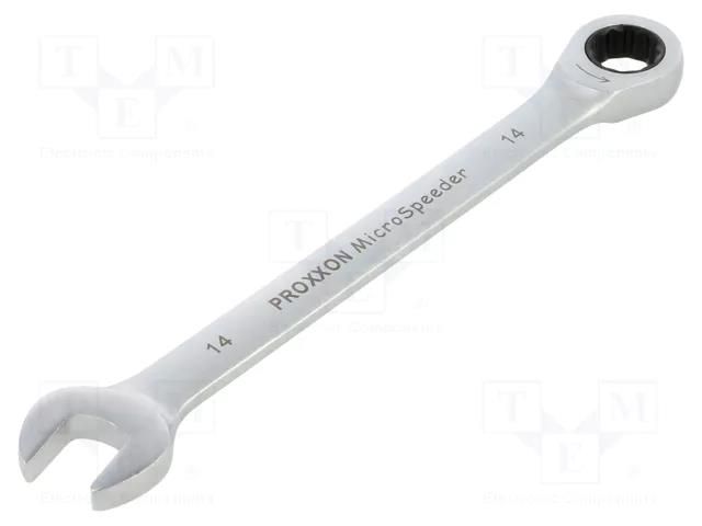 Wrench; combination spanner; 14mm; MicroSpeeder PROXXON PR23263