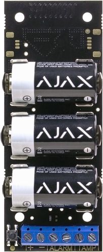 Transmitter wireless module, wired sensor connection, 1IN, Ajax 10306.18.NC1 0856963007507