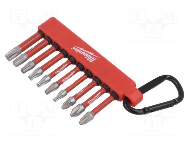 Kit: screwdriver bits; impact; 15pcs. Milwaukee MW-4932480941